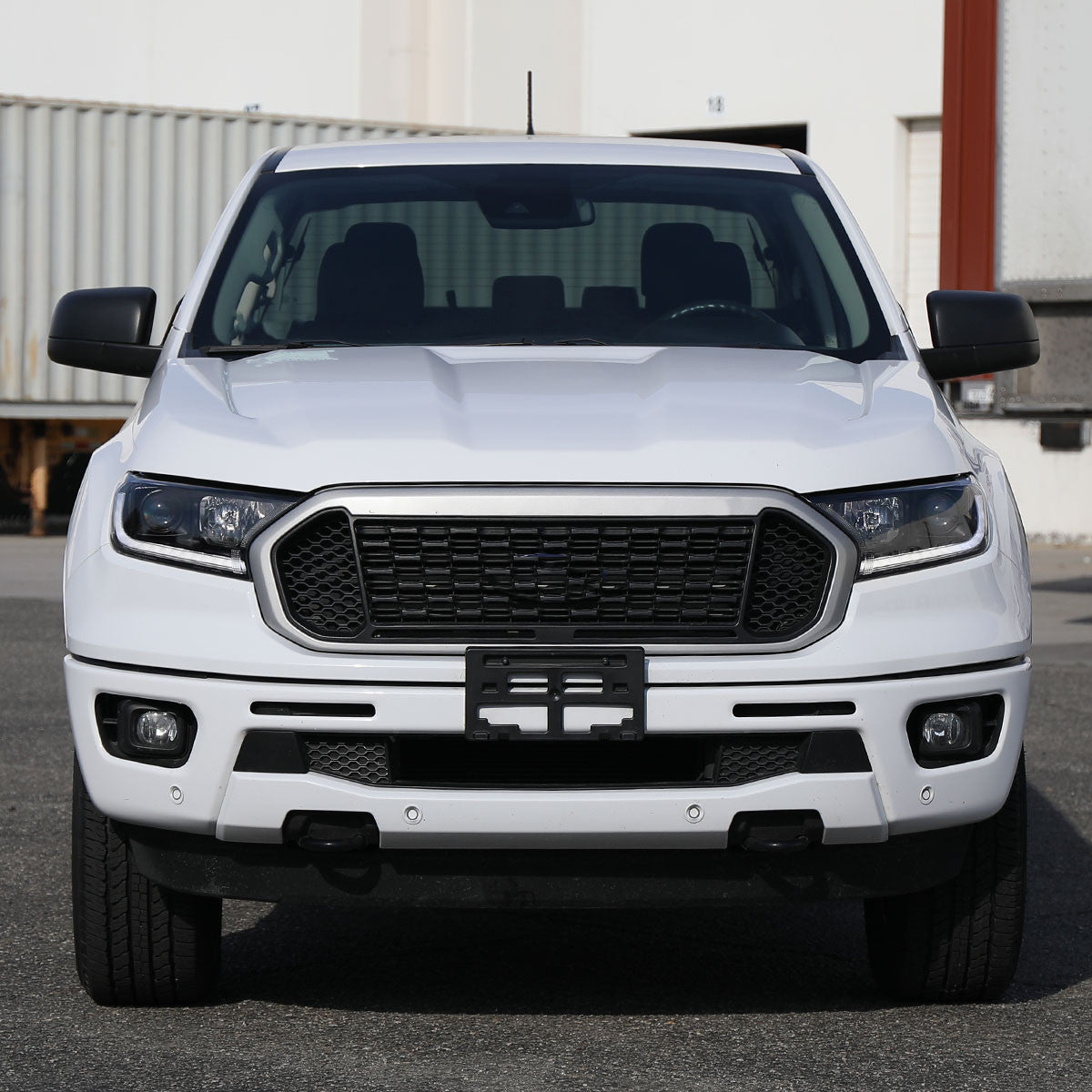 Spec-D Tuning - 2019-2022 Ford Ranger Switchback Sequential LED Bar Projector Headlights (Matte Black Housing/Clear Lens) - LHP-RAN19JM-SQ-RS