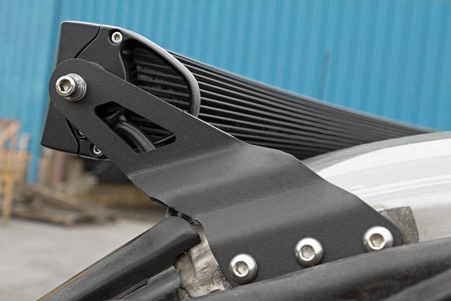 LED Light Mounts | Upper Windshield | 54&quot; Curved | Chevy/GMC 1500 (99-06 &amp; Classic)