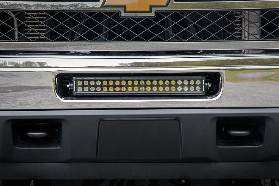 LED Light Mount | Bumper | 20&quot; | Chevy Silverado 2500 HD 4WD (2011-2014)
