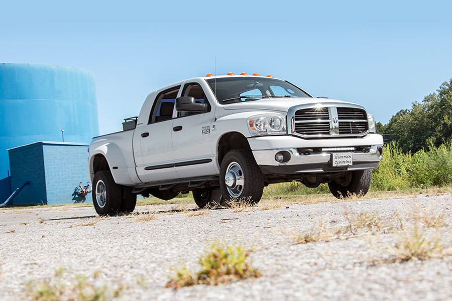 LED Light Kit | Bumper Mount | 20&quot; Black Single Row | White DRL | Ram 2500/3500 (10-18)
