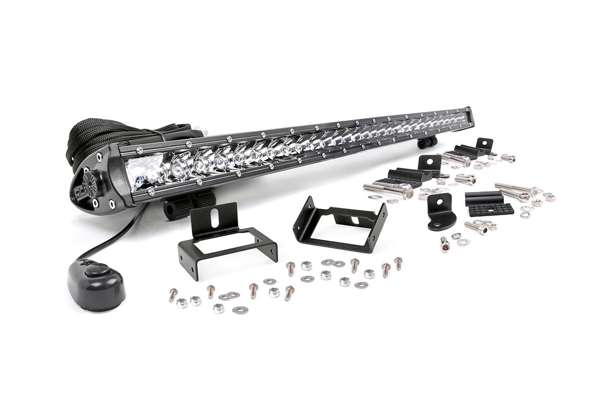 LED Light Kit | Grill Mount | 30&quot; Chrome Single Row | Ford F-250/F-350 Super Duty (11-16)