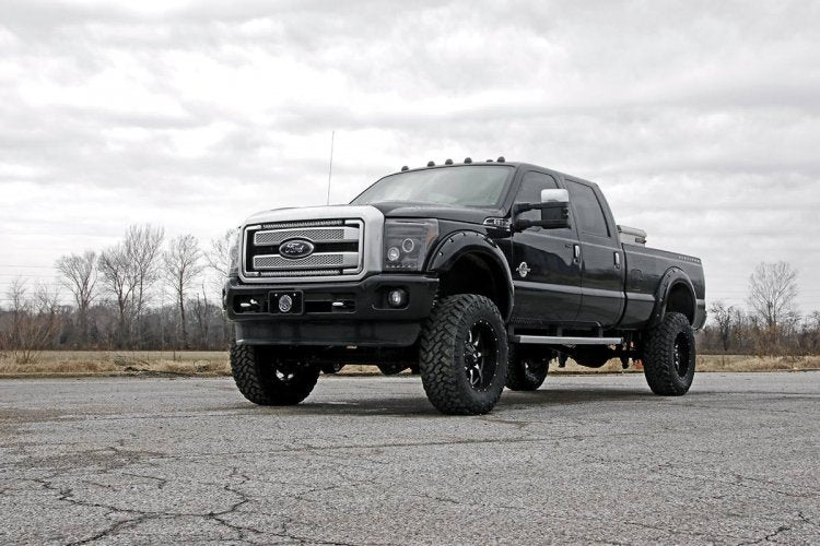 LED Light Kit | Grill Mount | 30&quot; Chrome Single Row | Ford F-250/F-350 Super Duty (11-16)