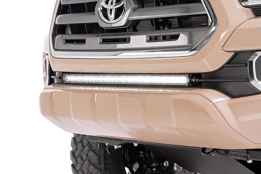 LED Light Kit | Lower Grille Mount | 30&quot; Chrome Single Row | Toyota Tacoma (16-23)
