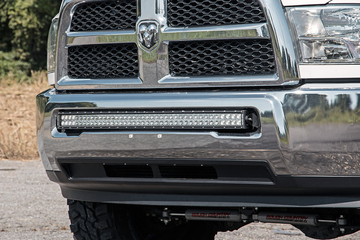 LED Bumper Mount | 40&quot; Curved | Ram 2500/3500 4WD (2010-2018)