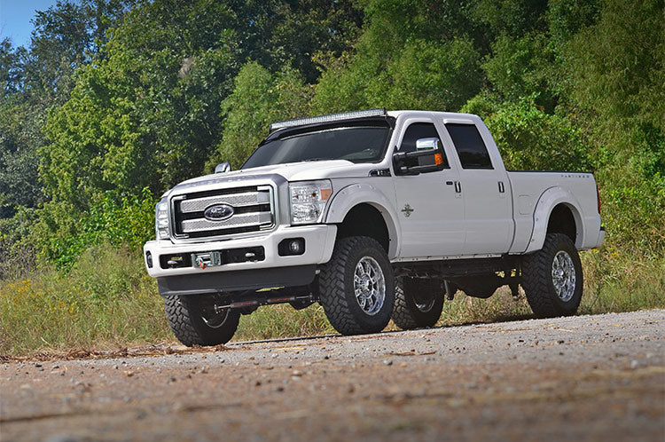 LED Light Mount | Upper Windshield | 54&quot; Curved | Ford F-250/F-350 Super Duty (99-16)