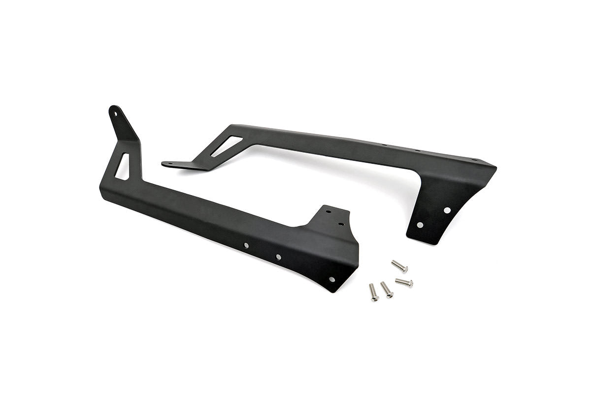LED Light Mounts | Upper Windshield | 50&quot; | Jeep Wrangler JK/Wrangler Unlimited (07-18)