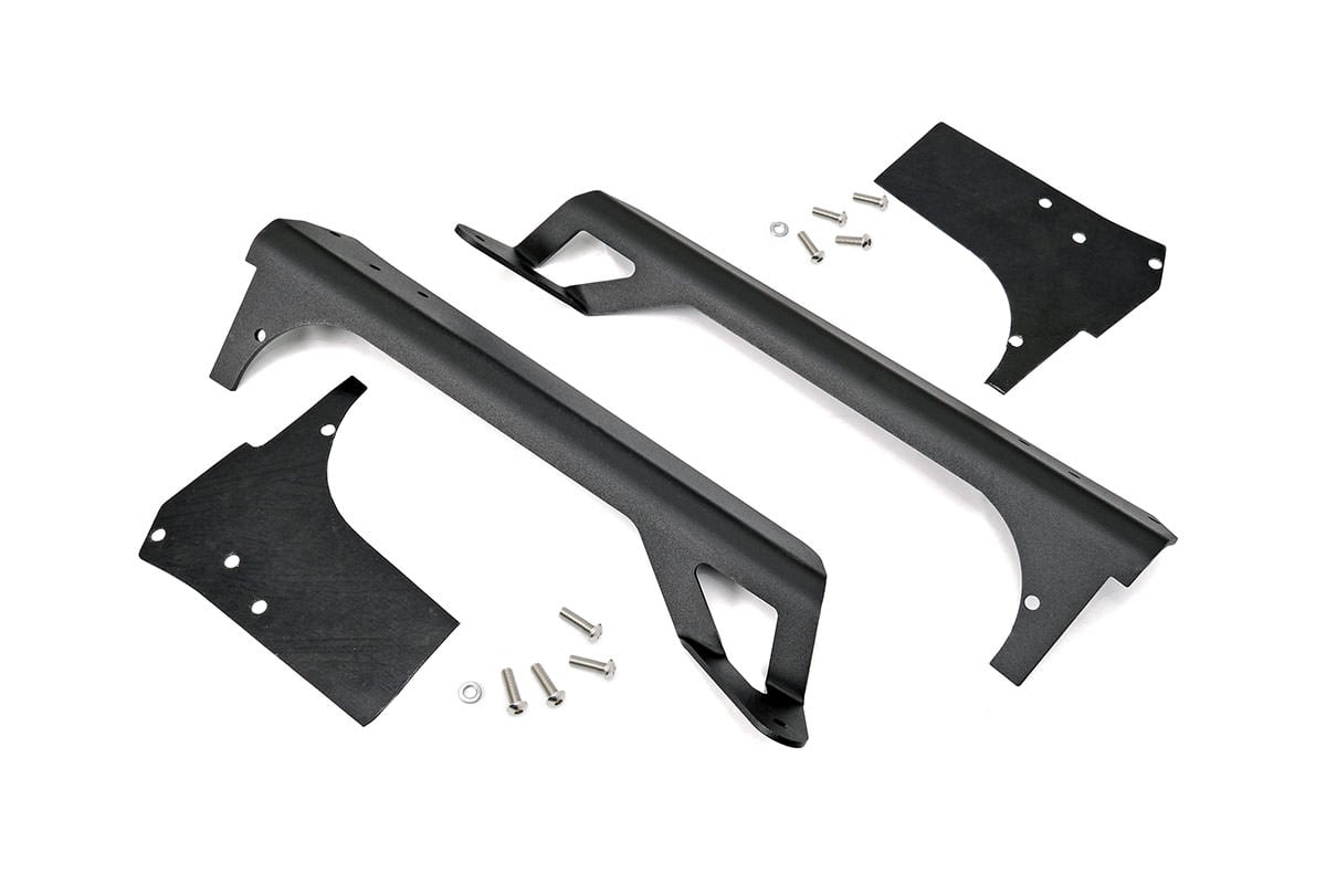 LED Light Mounts | Upper Windshield | 50&quot; | Jeep Wrangler TJ (97-06)/Wrangler Unlimited (04-06) 
