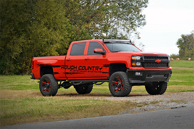LED Light Mount | Upper Windshield | 54&quot; Curved | Chevy/GMC 1500 (14-18 &amp; Classic)