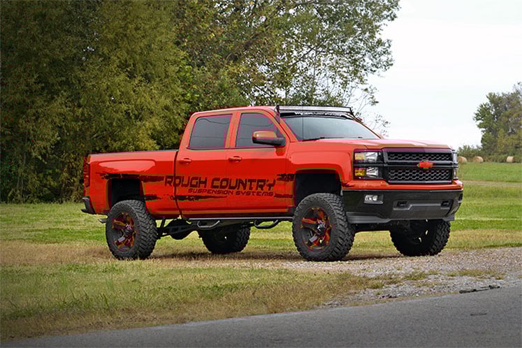 LED Light Mount | Upper Windshield | 54&quot; Curved | Chevy/GMC Tahoe/Yukon (15-20)