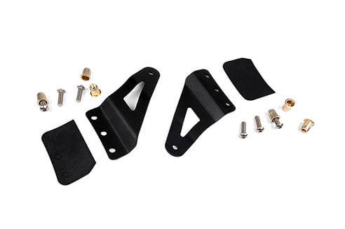 LED Light Mount | Upper Windshield | 54&quot; Curved | Chevy/GMC 1500/1500 SUV/2500HD/3500HD (07-14)