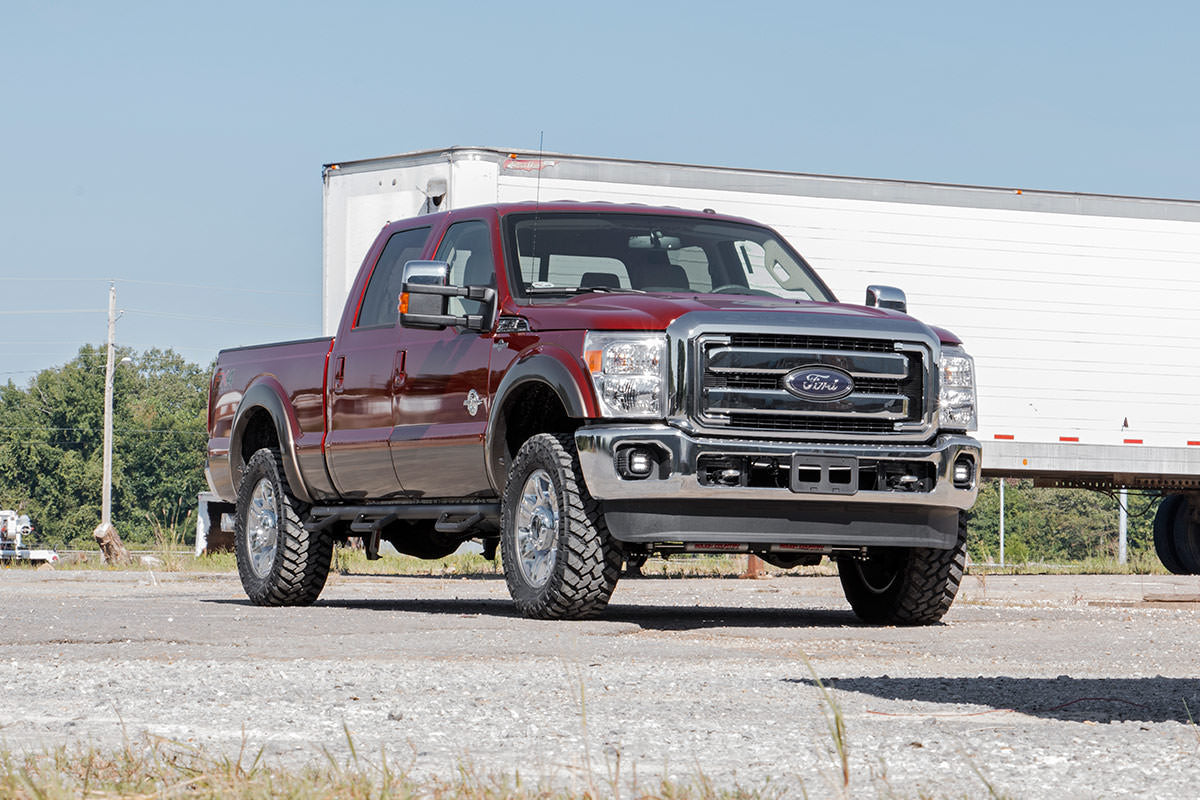 LED Light Kit | Fog Mount | 2&quot; Black Pair | Ford F-250/F-350 Super Duty (11-16)