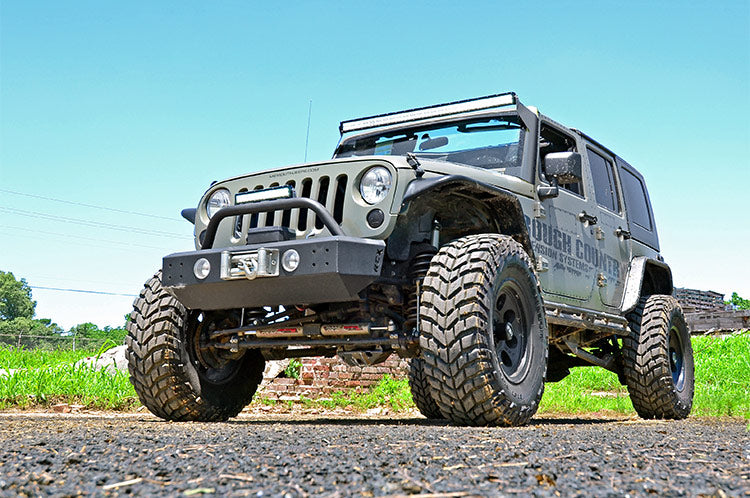 LED Light Mounts | Upper Windshield | 50&quot; | Jeep Wrangler JK/Wrangler Unlimited (07-18)