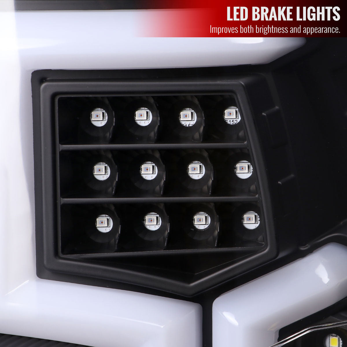 Spec-D Tuning - 2019-2024 Dodge RAM 2500/3500 LED Sequential Signal Tail Lights (Matte Black Housing/Clear Lens) - LT-RAM1925JMLD-SQ-TM