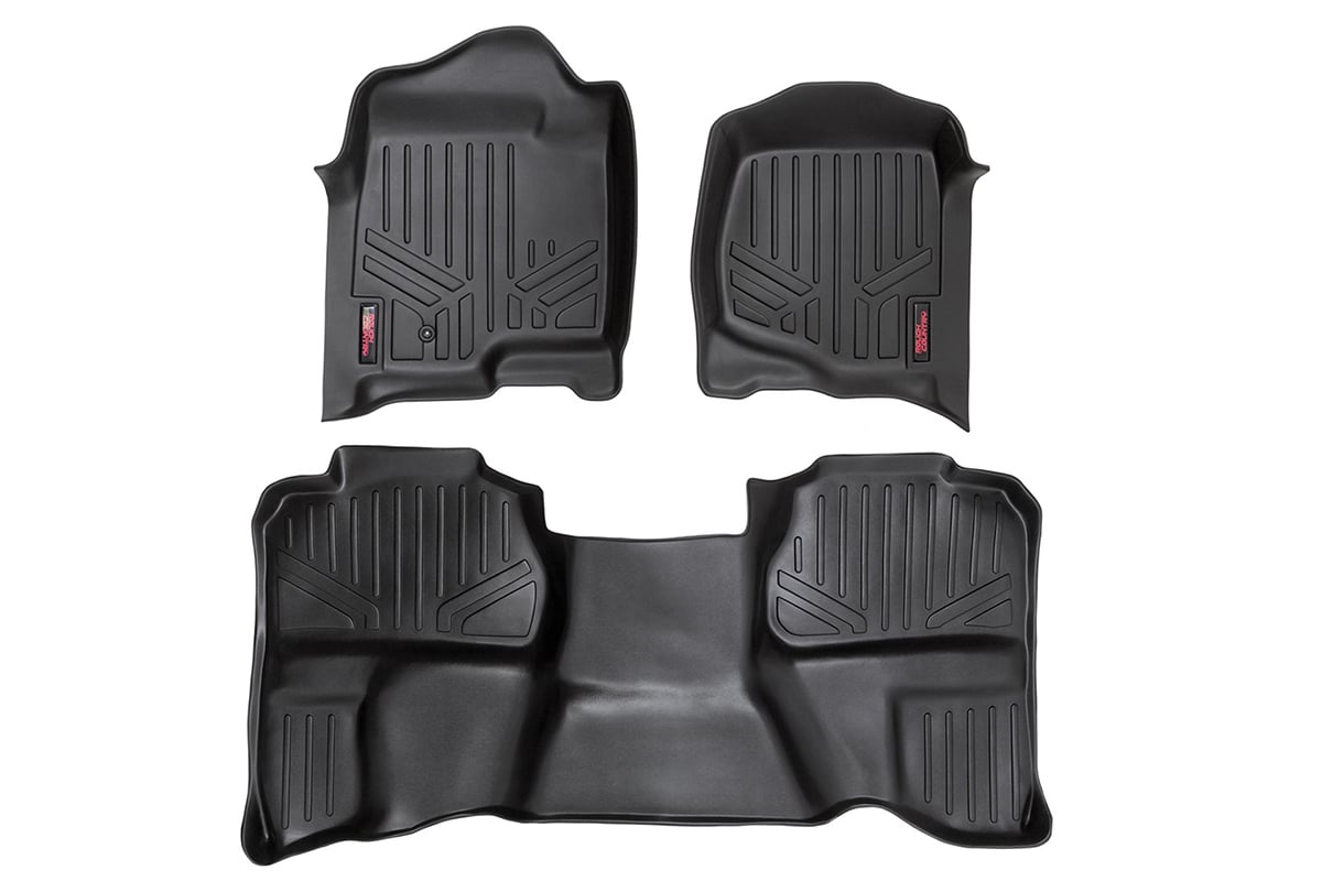 Floor Mats | FR &amp; RR | Ext Cab | Chevy/GMC 1500/2500HD (07-14)