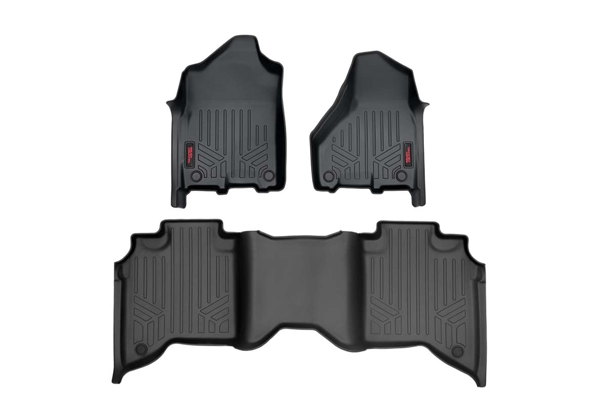 Floor Mats | FR &amp; RR | FR Bucket | Crew | Ram 2500 2WD/4WD (2019-2024)