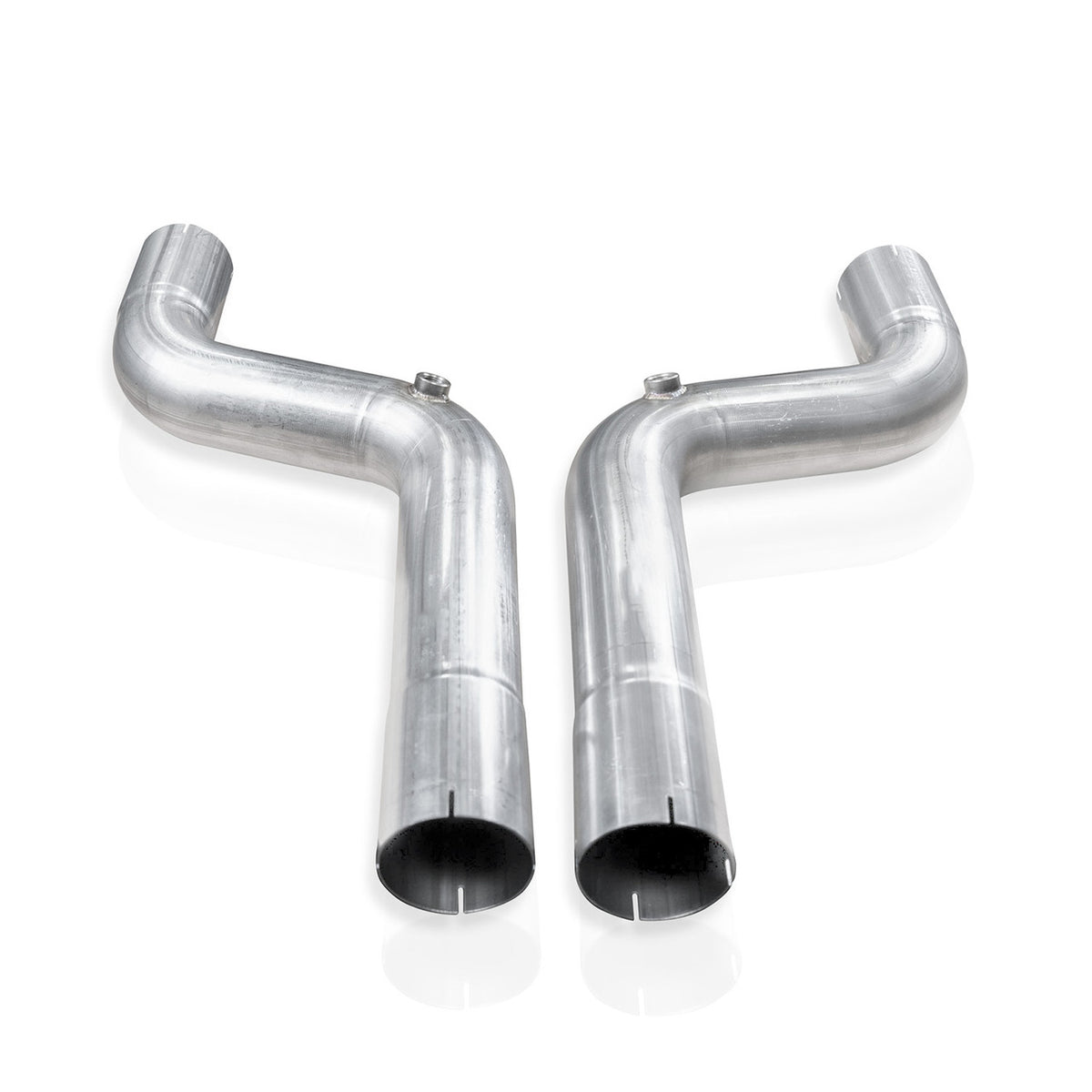 Stainless Works - 2015-2026 Mustang GT Lead Pipe Kit: Aftermarket Connect - M15LDSLG