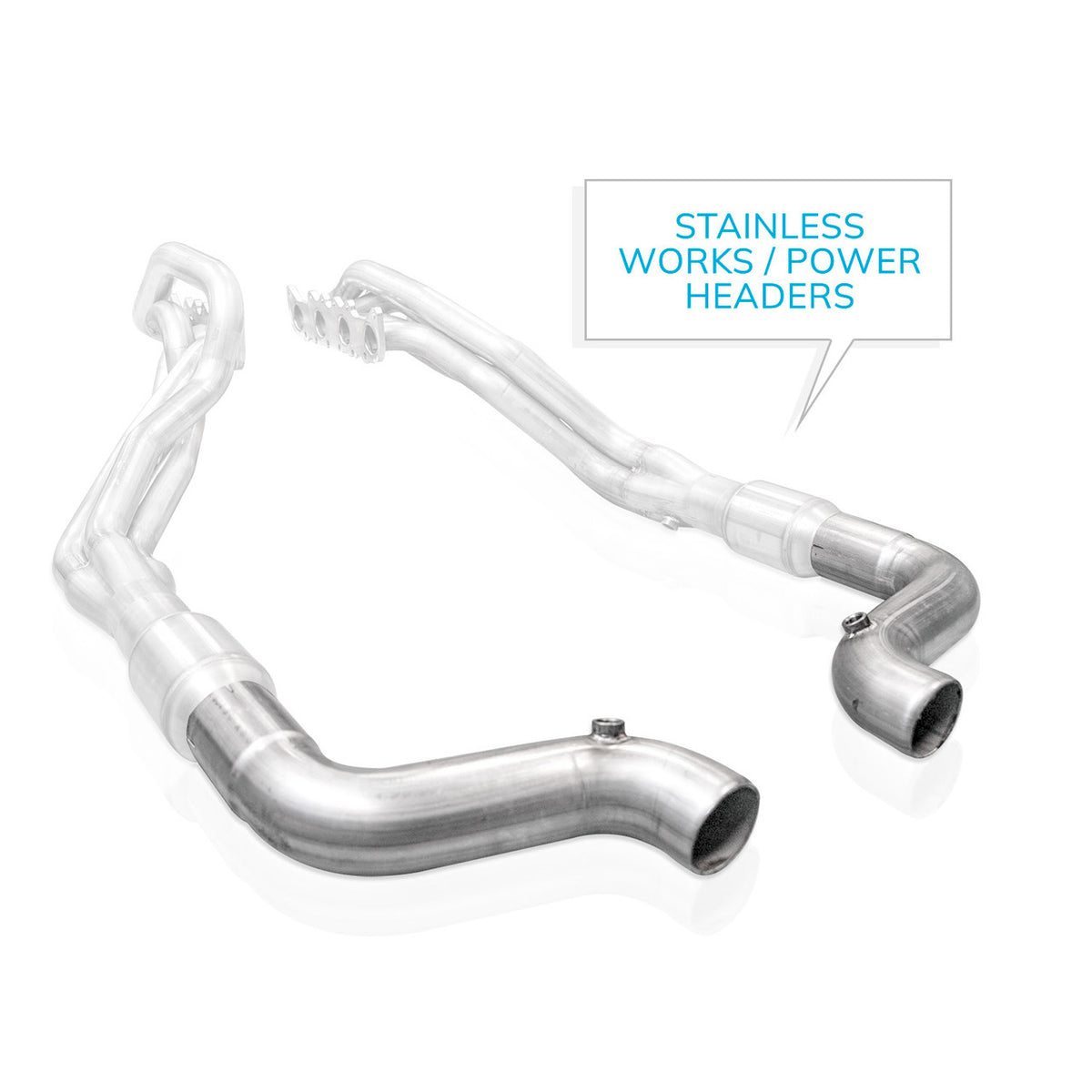 Stainless Works - 2015-2026 Mustang GT Lead Pipe Kit: Performance Connect - M15LDSPC