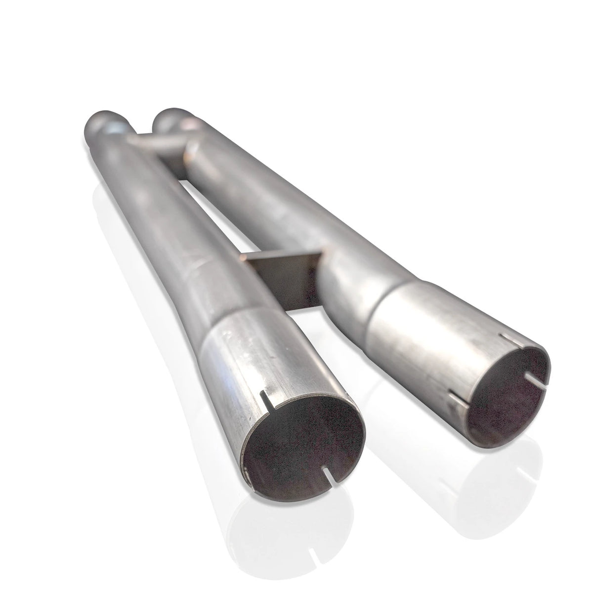 Stainless Works - 2018-23 Mustang GT Mid Resonator Delete Pipe - M18RESDH