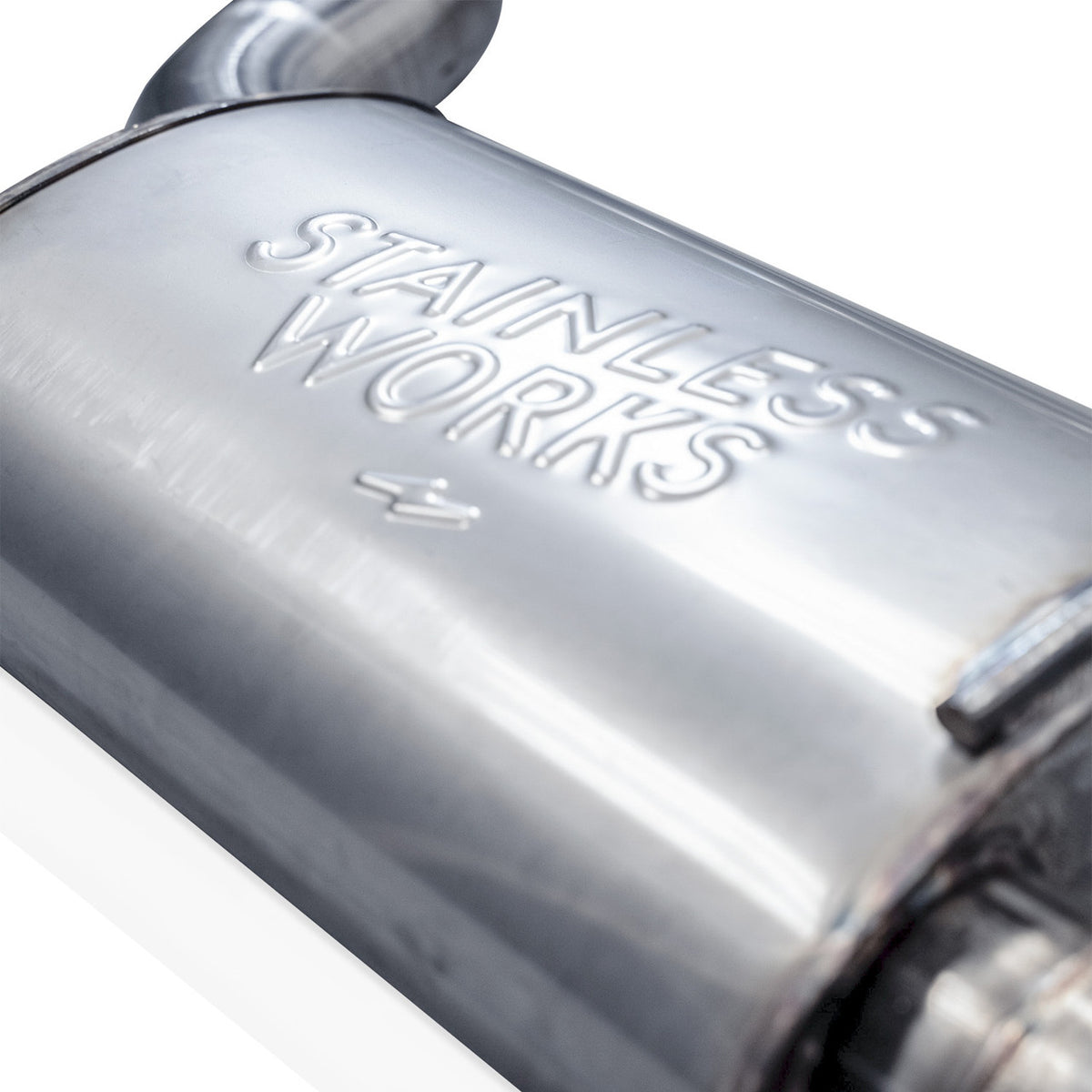Stainless Works - 2024-26 Mustang GT Catback Dual Tips - M24CBHFCR