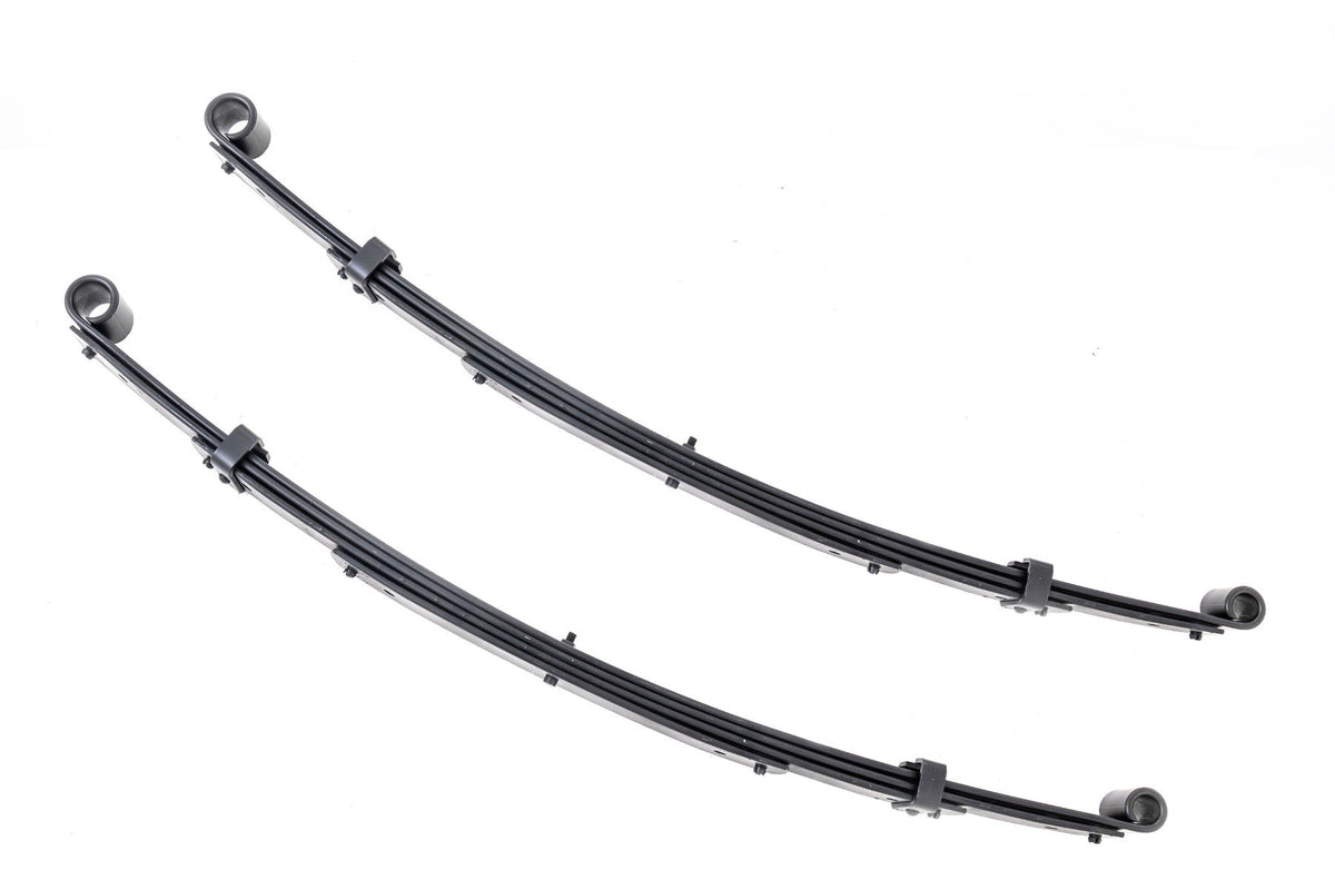 Front Leaf Springs | 2&quot; Lift | Pair | Chevy/GMC C10/K10 C15/K15 Truck/Jimmy (73-91)