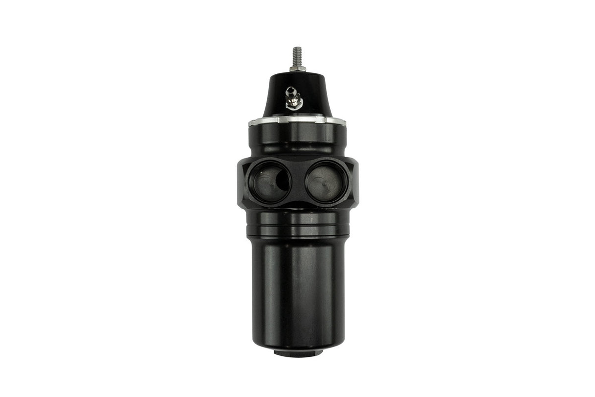 Turbosmart -10AN FPRF10 Canister Style Fuel Filter w/Regulator - Black - TS-0404-1542