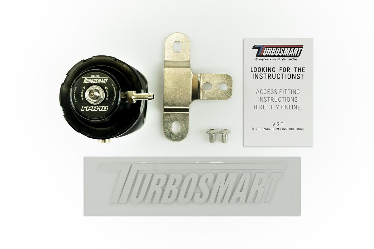 Turbosmart FPR10-C -10AN Returnless Carburetor FPR Black - TS-0404-1143