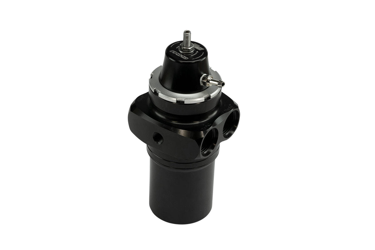 Turbosmart -10AN FPRF10 Canister Style Fuel Filter w/Regulator - Black - TS-0404-1542
