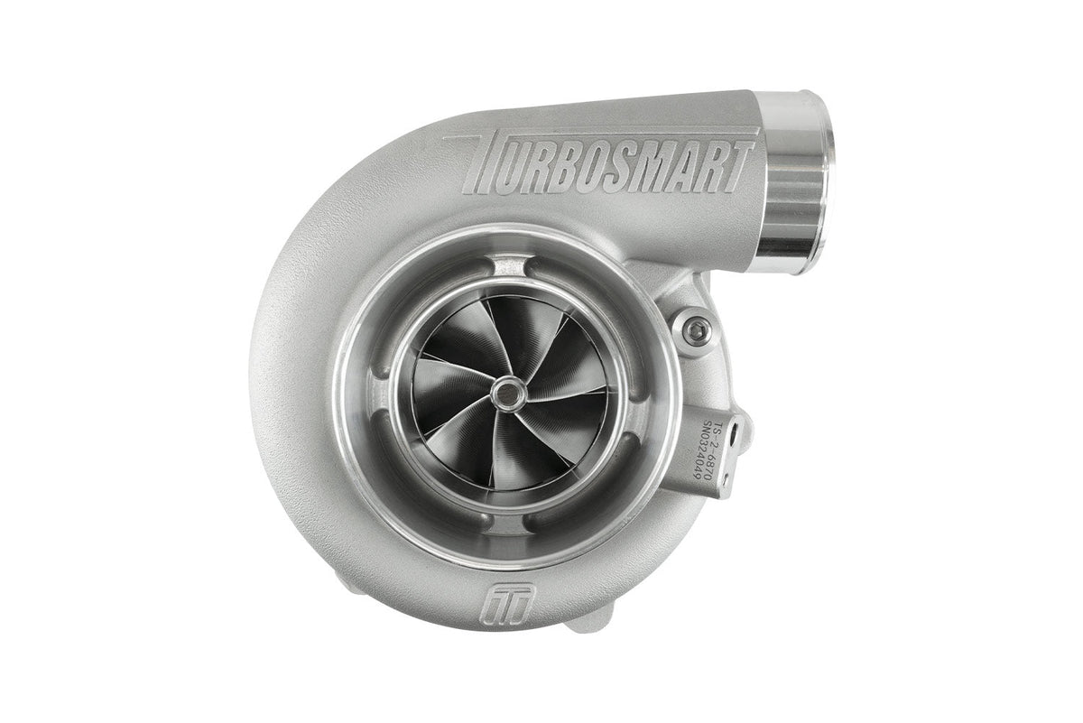 Turbosmart 6870 (Kompact) D4 1.18AR Externally Wastegated TS-2 Turbocharger (Water Cooled) - TS-2-6870B-D4118E