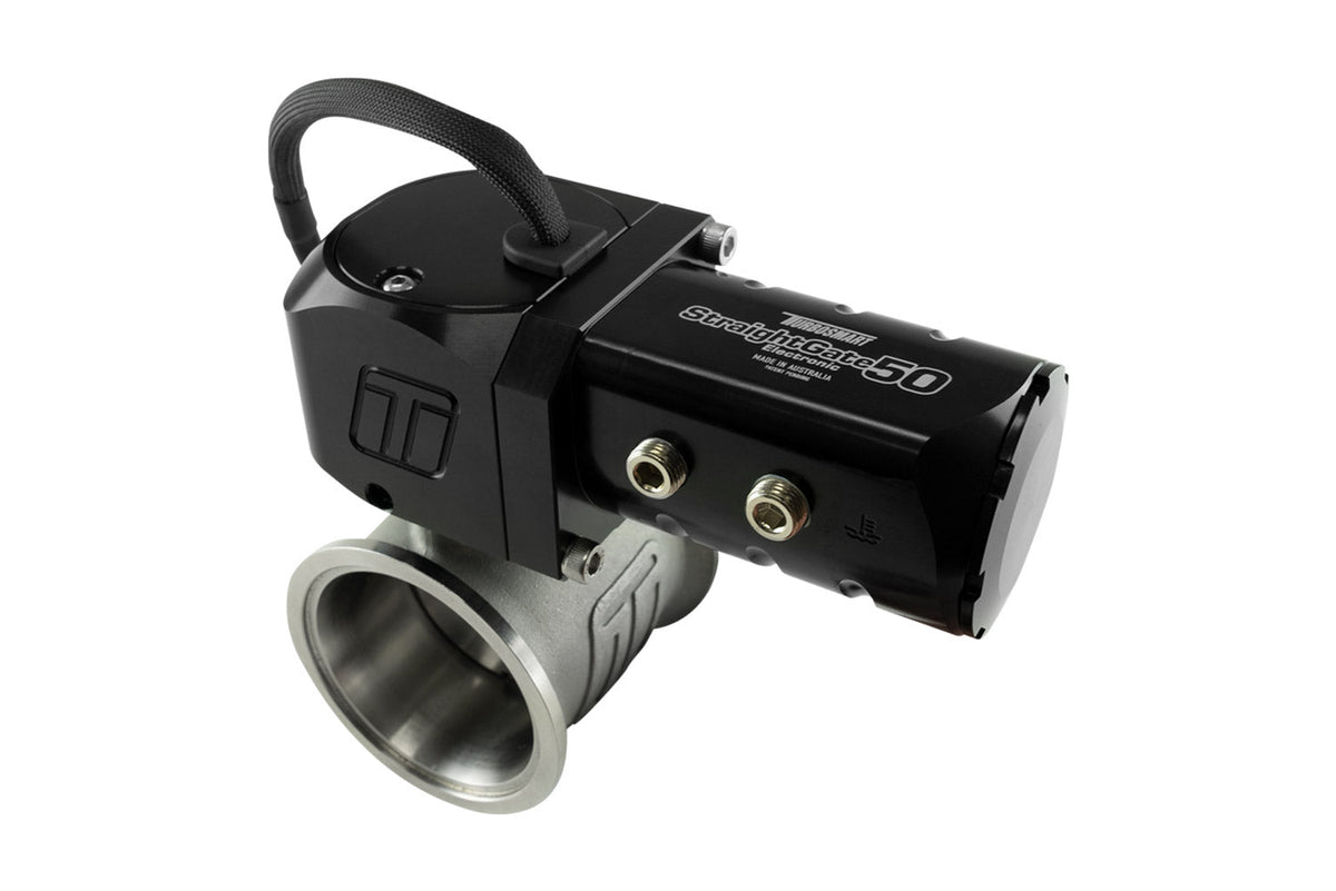 Turbosmart eSG50 24V Electronic Straight Gate - Black - TS-0565-1012