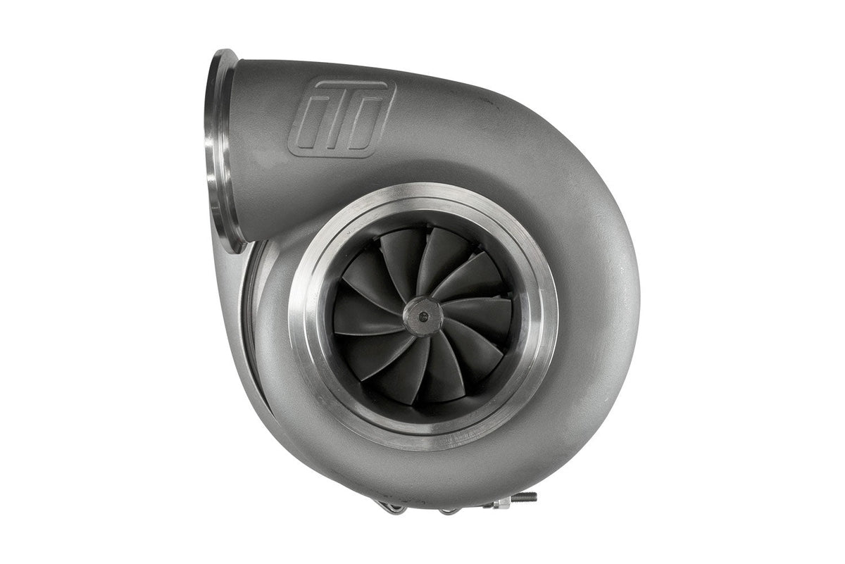 Turbosmart 7675 Pro T4 Divided 1.28AR Externally Wastegated Water Cooled TS-2 Turbocharger - TS-2-7675CP-D4128E