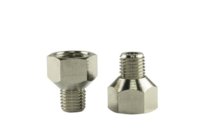 Turbosmart M10 Female to 1/8 NPT Male Straight - Clear - TS-MN-10F03-CL
