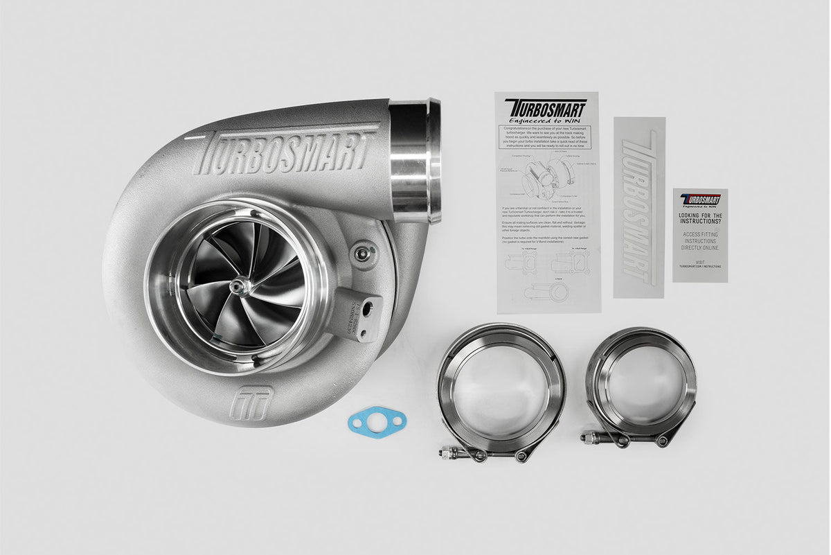 Turbosmart 8280 V-Band 1.24AR External Wastegate TS-1 Turbocharger - TS-1-8280C-VB124E