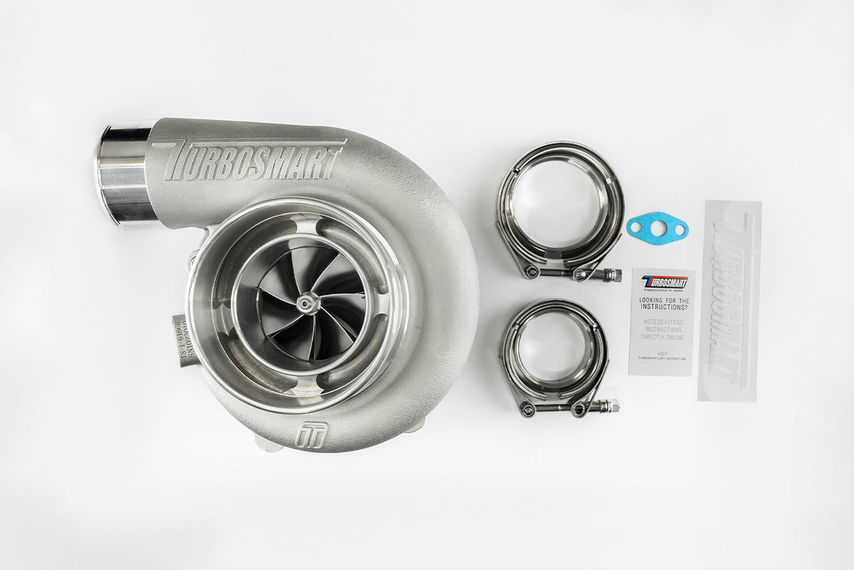 Turbosmart TS-1 Turbocharger 6466 V-Band 1.07AR Externally Wastegated (Reversed Rotation) - TS-1-6466B-VR107E