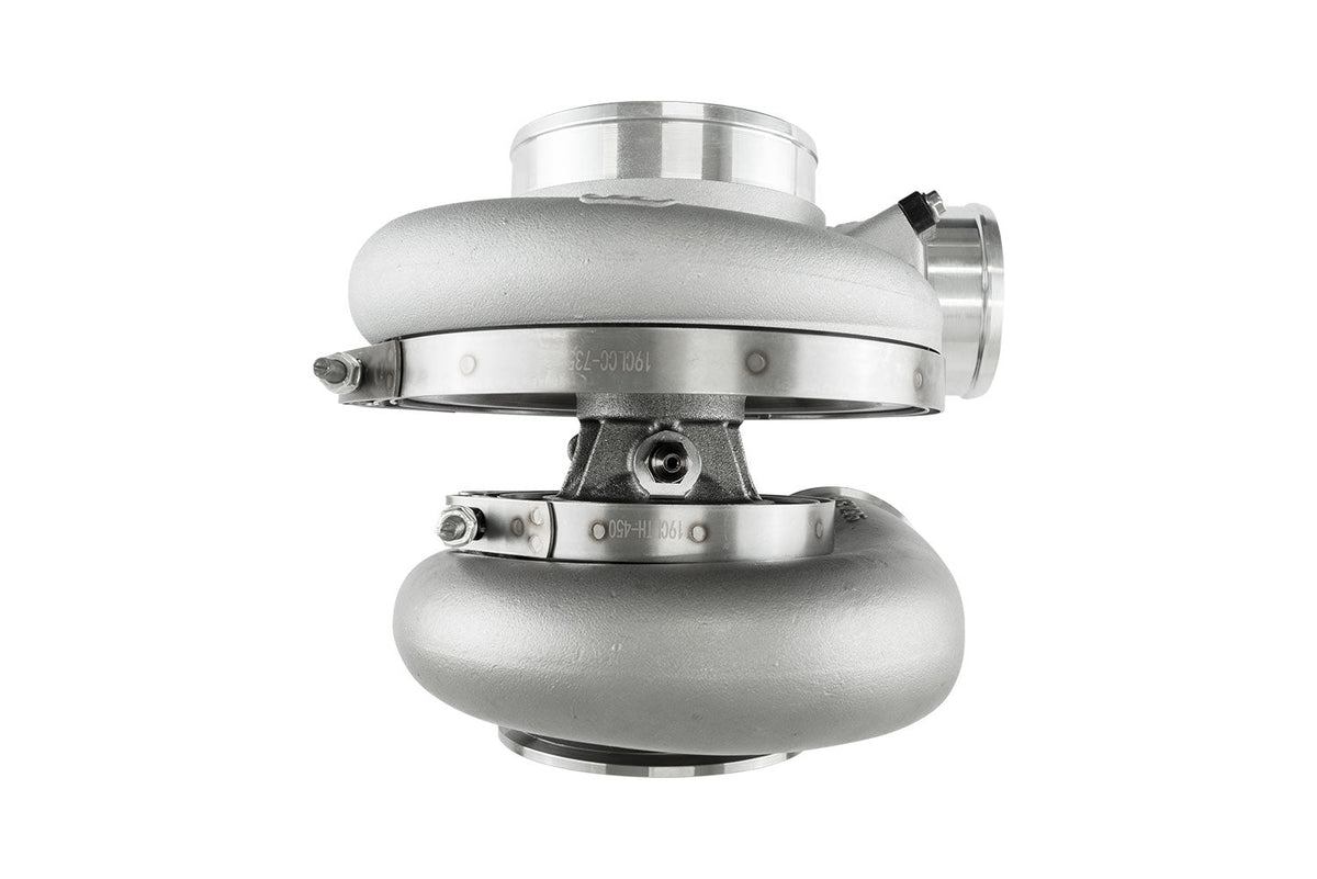 Turbosmart 7675 Pro V-Band 1.24AR Externally Wastegated Water Cooled TS-2 Turbocharger - TS-2-7675CP-VB124E