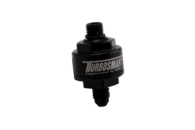 Turbosmart -4AN Flare to -4AN ORB Male Straight - Black - TS-JO-0404-BK