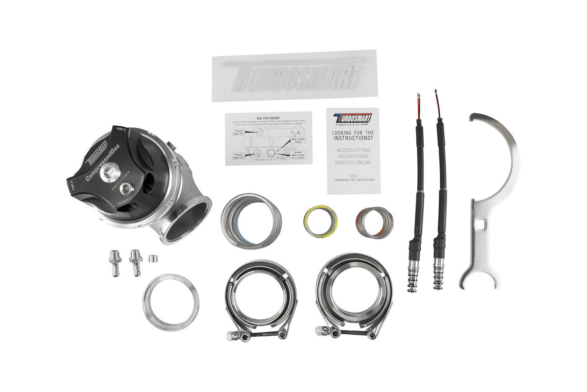 Turbosmart GenV Compressed Gas Solenoid WG45/WG50 Cap - Black - TS-0550-3167
