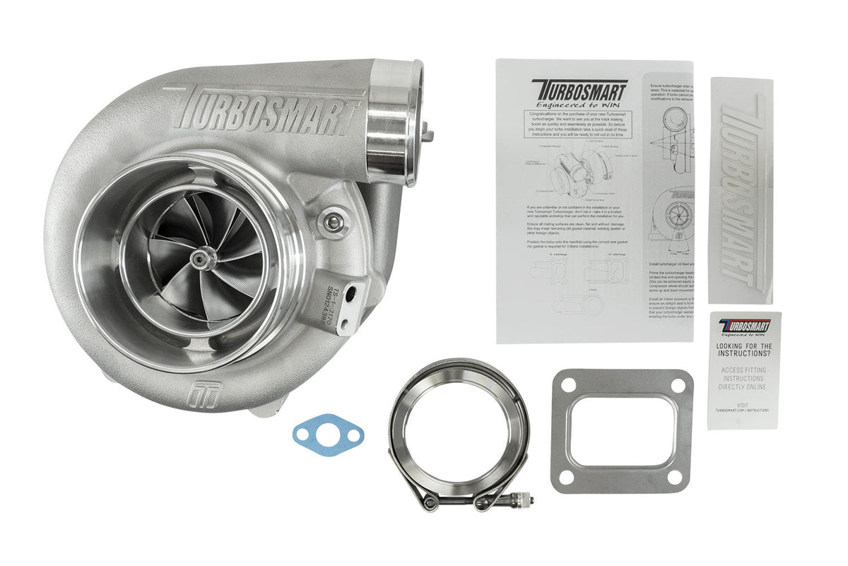 Turbosmart TS-1 Turbocharger 7170 D4 0.84AR Externally Wastegated - TS-1-7170B-D4084E