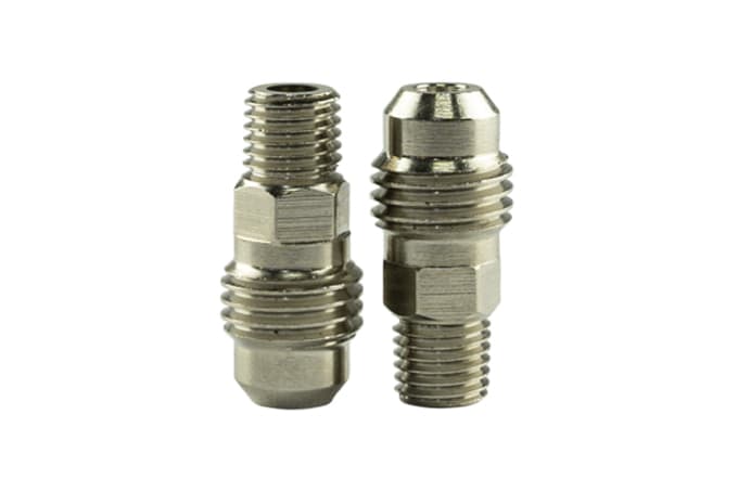 Turbosmart -6AN Flare to 1/8 NPT Male Straight - Clear - TS-JN-0603-CL