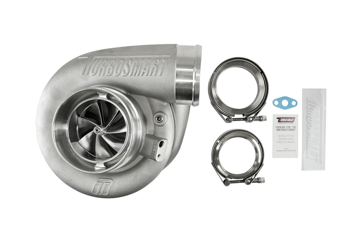 Turbosmart 7880 Pro V-Band 1.24AR Externally Wastegated Water Cooled TS-2 Turbocharger - TS-2-7880CP-VB124E