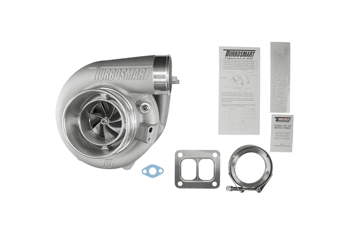 Turbosmart Water Cooled 6870 (Kompact) T4 Divided 1.00AR Externally Wastegated TS-2 Turbocharger - TS-2-6870B-D4100E