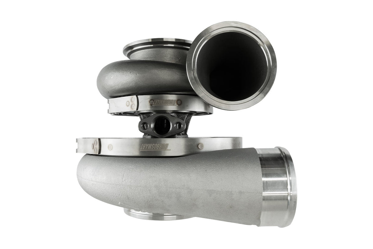 Turbosmart 7275 Pro T4 1.24AR Externally Wastegated Water Cooled TS-2 Turbocharger - TS-2-7275CP-T4124E