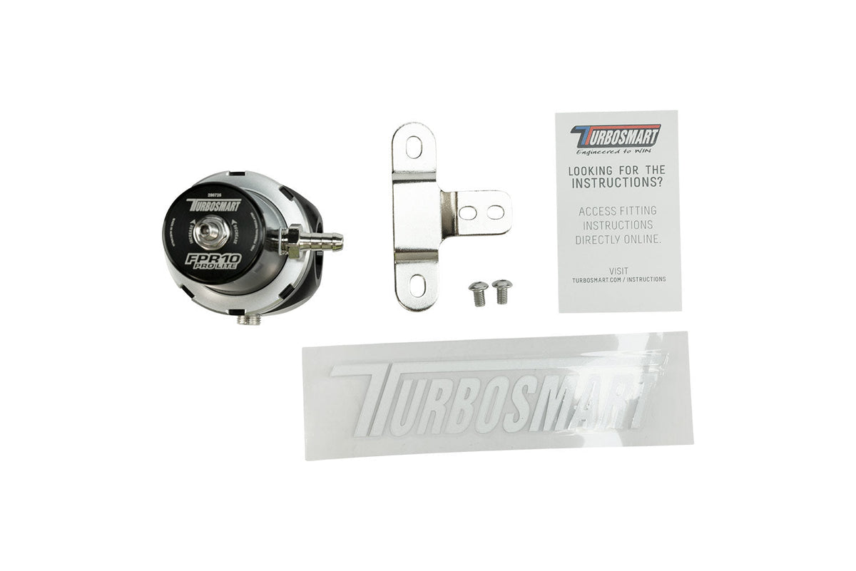 Turbosmart FPR10 Pro-Lite Fuel Pressure Regulator - Black - TS-0404-1442