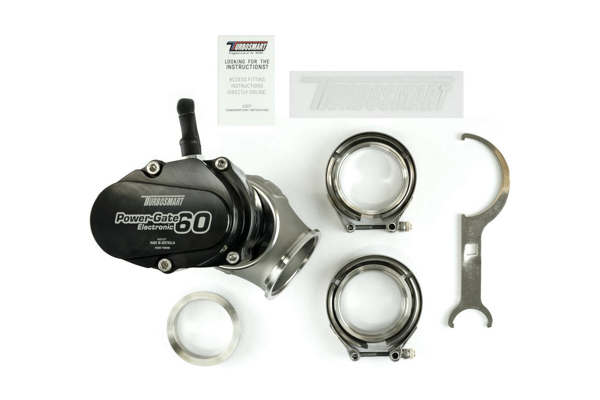 Turbosmart Gen V eWG60 24V PowerGate60 Electronic - Black - TS-0555-1512
