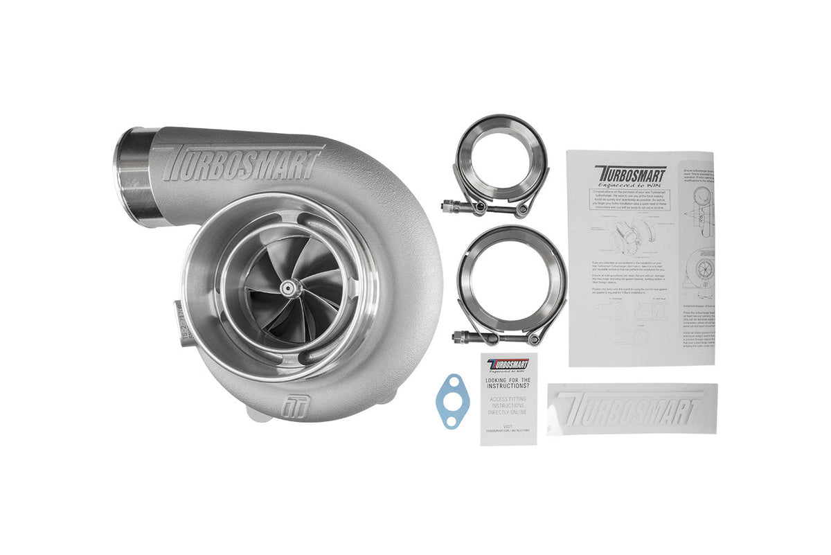 Turbosmart Water Cooled 7170 V-Band 1.07AR Externally Wastegated Reverse Rotation TS-2 Turbocharger - TS-2-7170B-VR107E