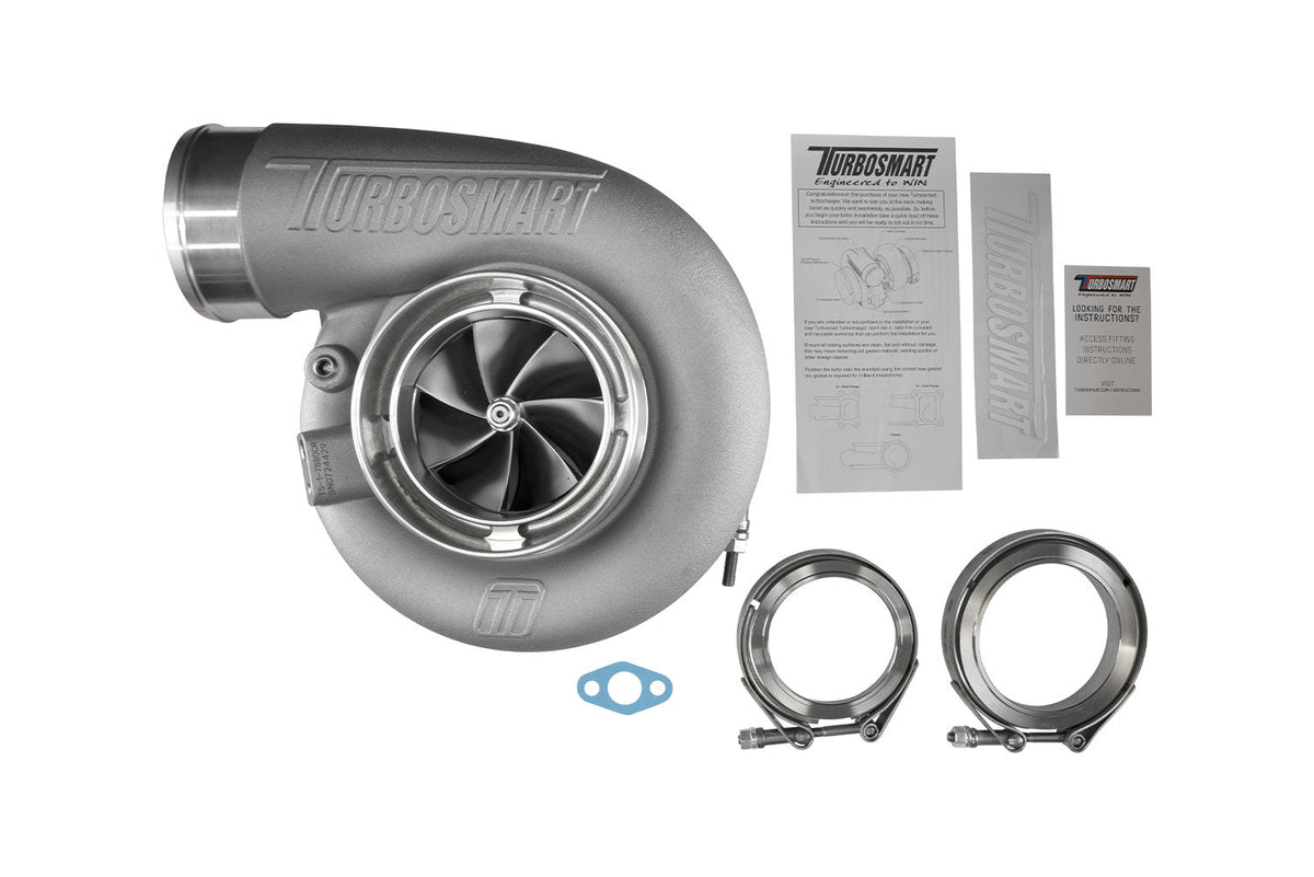 Turbosmart 7880 V-Band 0.96AR Externally Wastegated Water Cooled TS-2 Turbocharger - TS-2-7880C-VB096E