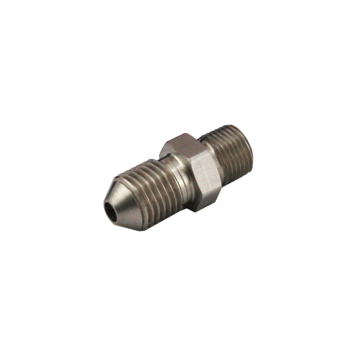 Turbosmart 8mm / 5/16in Hose End to 1/8 NPT Male Straight - Clear - TS-NH-0308-CL