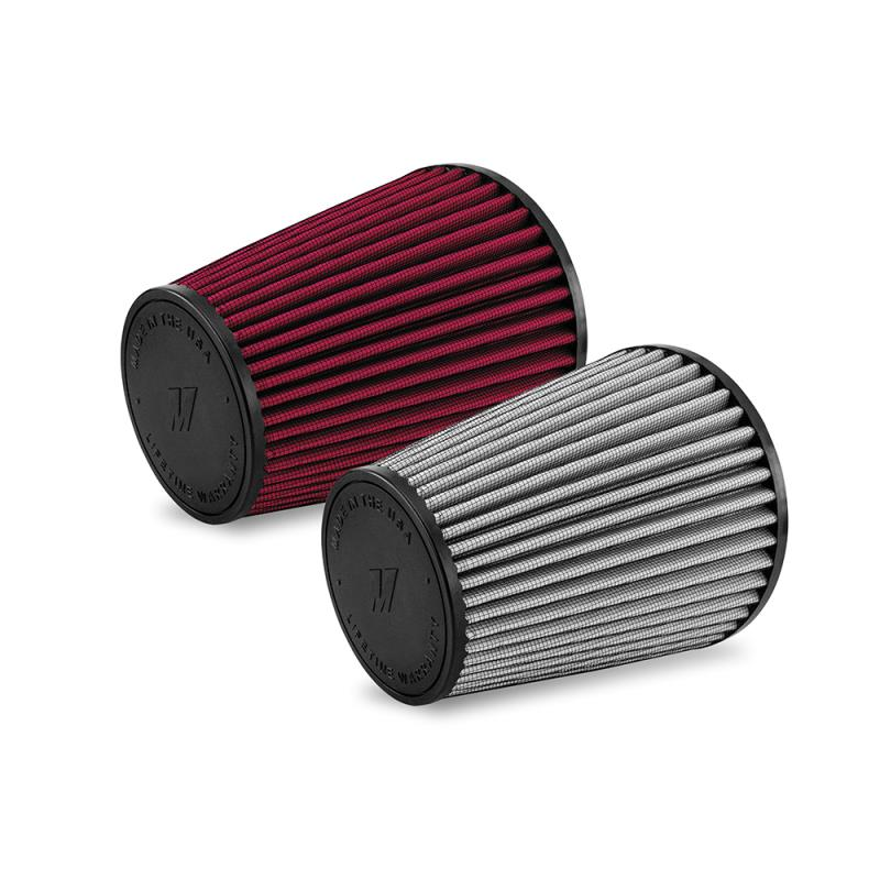 Mishimoto 2018+ Jeep Wrangler JL 3.6L Performance Air Intake w/ Oiled Filter - MMAI-JLP-18 for 2018-2026 Jeep Wrangler - angl