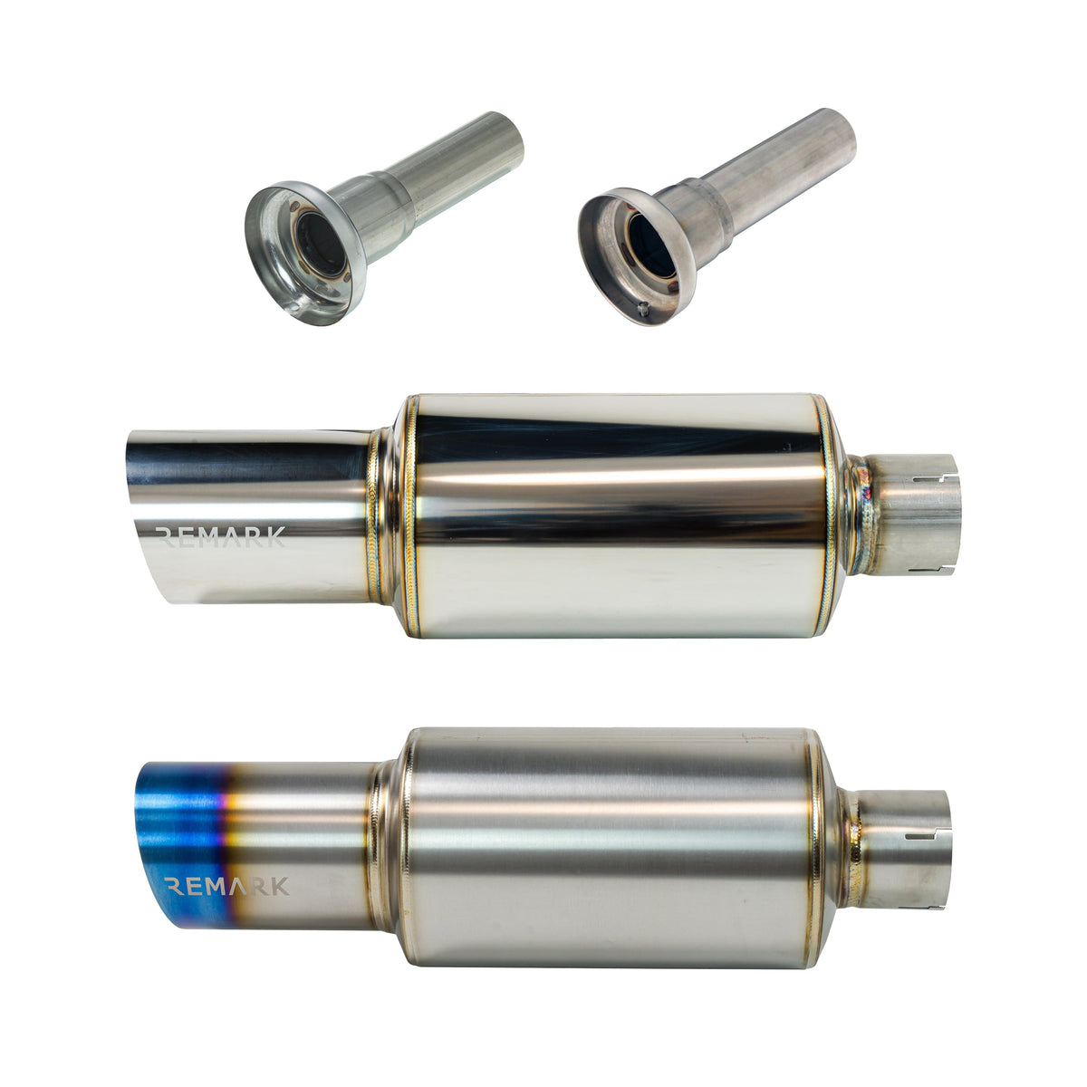 Remark R1 Silencer 2.5 IN for R1 CatBack Exhaust - RO-C1063X-SS