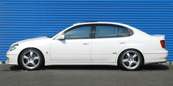 HKS S-Style X Height." "Super Low Stance - 80120-AT203