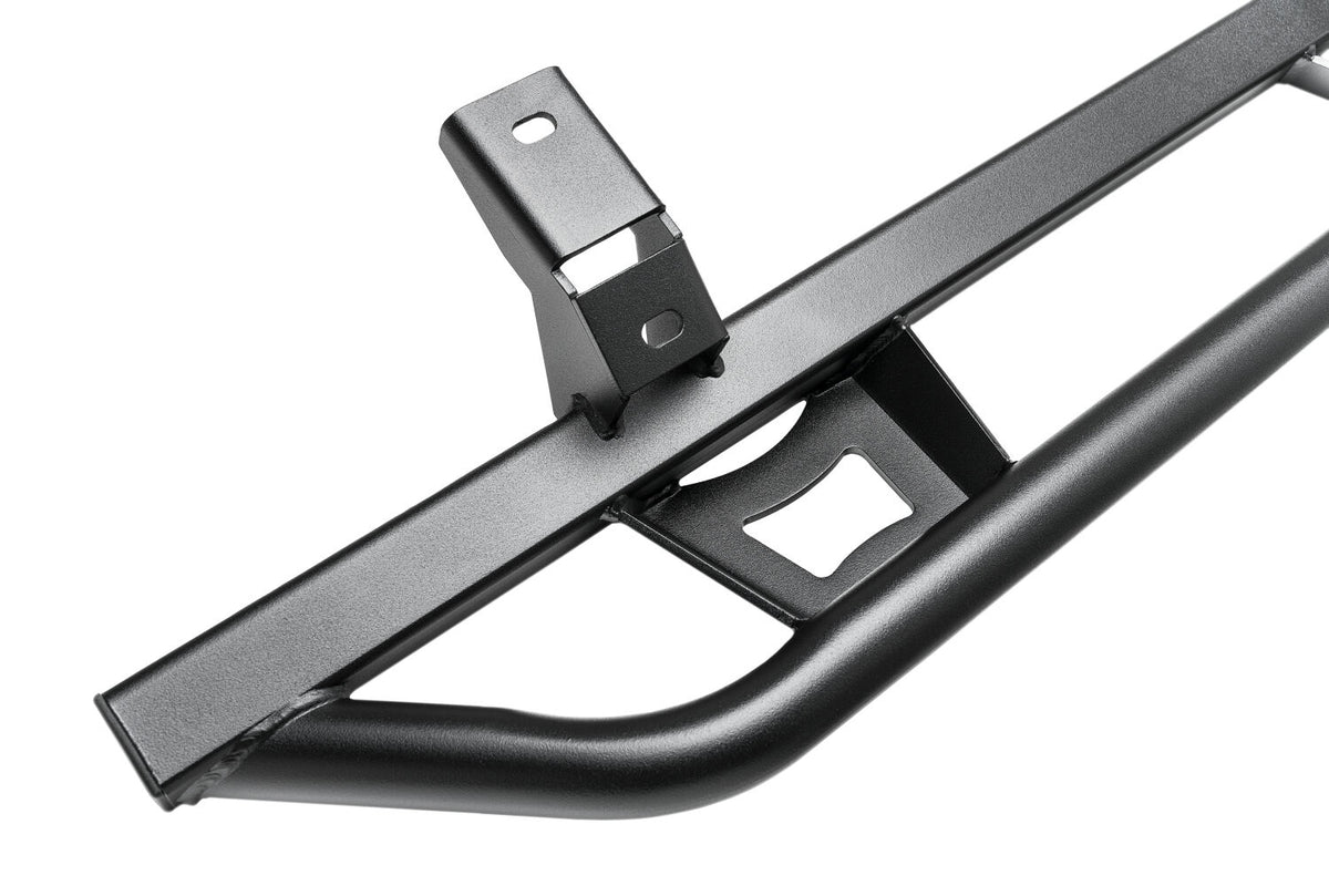 N-Fab Trail Slider Steps 2020 Jeep Wrangler Gladiator JT 4 Door All Beds - SRW - Textured Black - TSJ194-TX